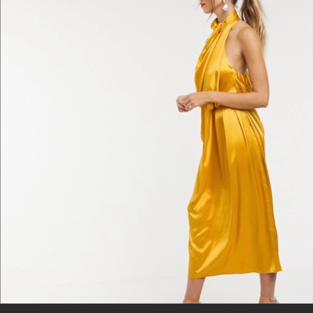 ASOS satin dress